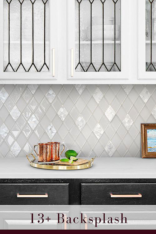 Shell Backsplash Ideas